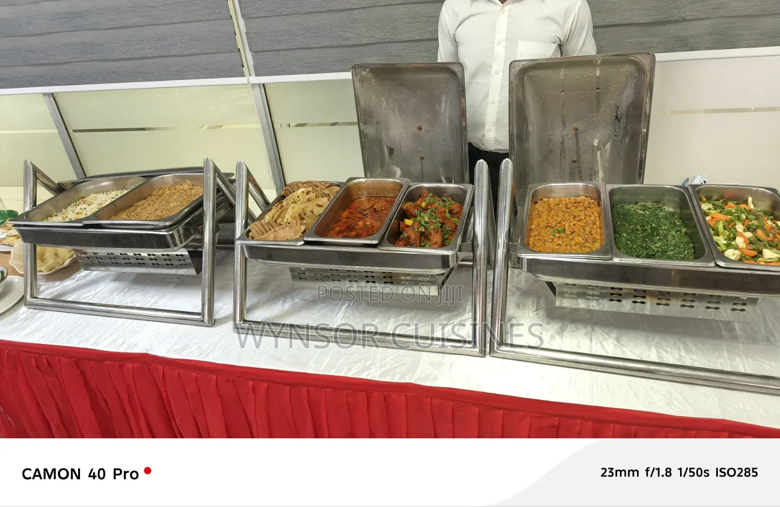 Catering Services Rendered