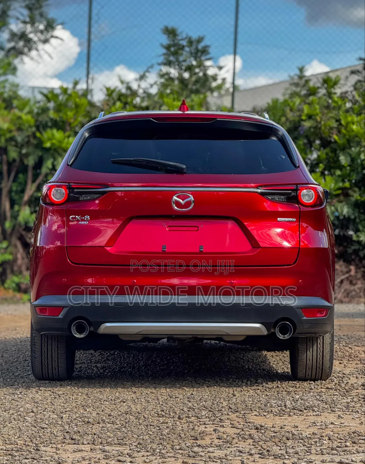 Mazda CX-8 2.2 AWD (7 seater) 2019 Red