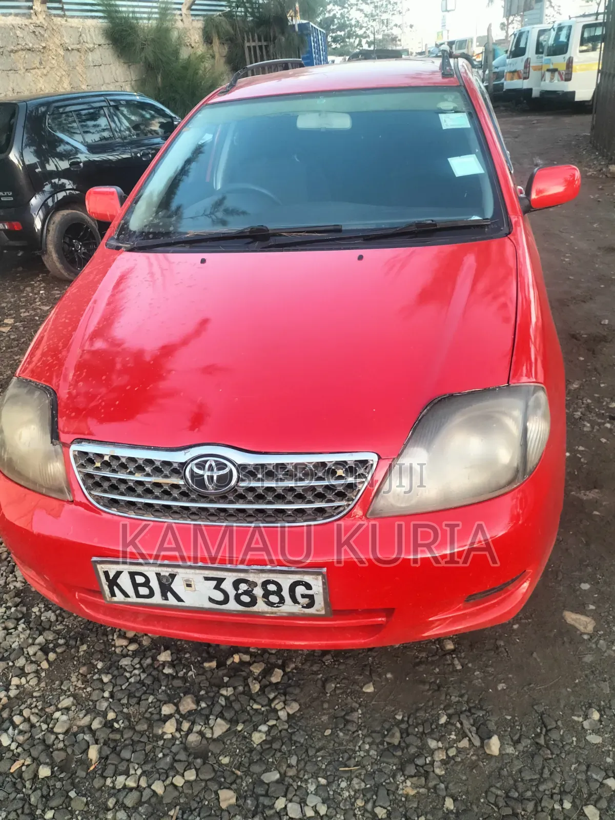 Toyota Corolla Fielder 2004 Red