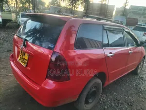 Toyota Corolla Fielder 2004 Red