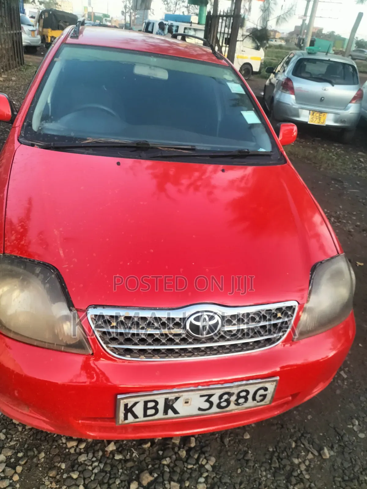 Toyota Corolla Fielder 2004 Red
