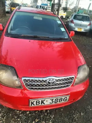 Toyota Corolla Fielder 2004 Red