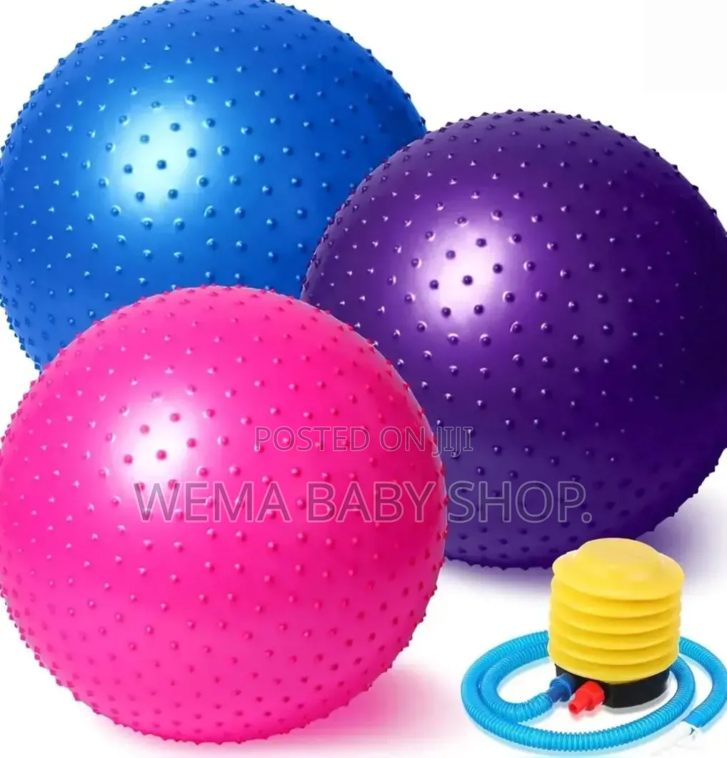 Spike Gym Ball Large Sensory/Fitness Anti Slip/Yoga Exercise Balls75cm