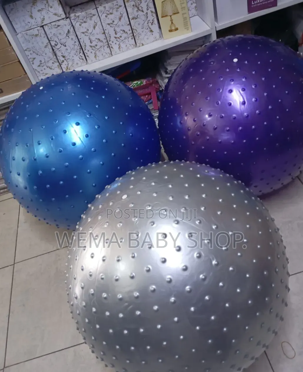 Spike Gym Ball Large Sensory/Fitness Anti Slip/Yoga Exercise Balls75cm