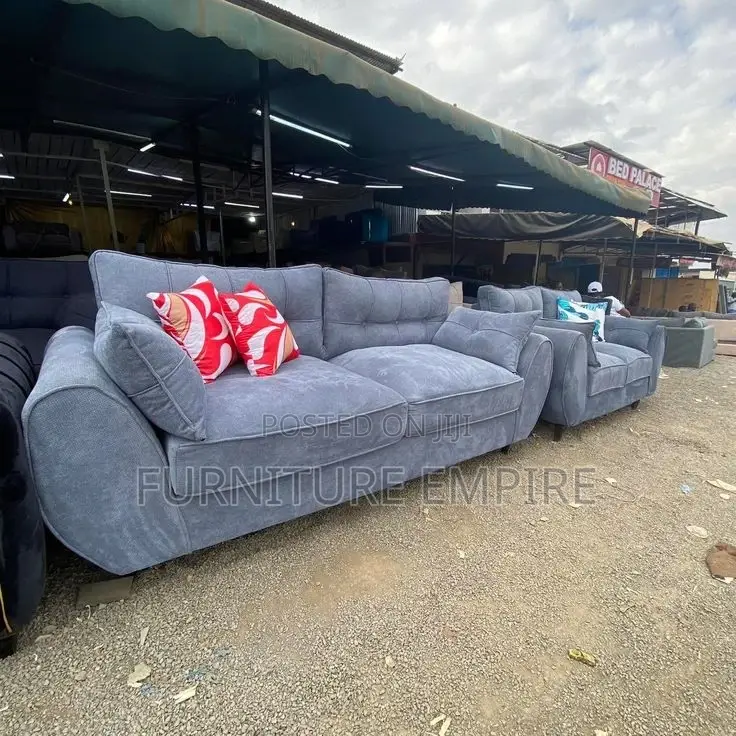 Grey Sofa Set With Matching Armchair