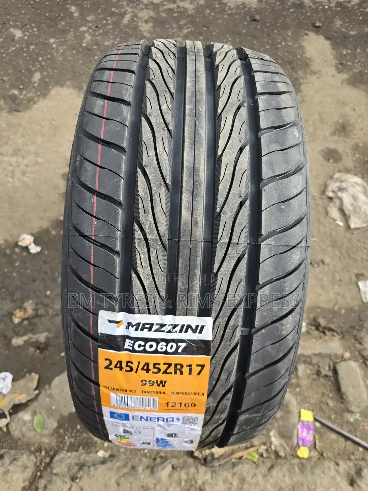245 /45 R17 Mazzini