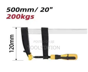 Edl111250 F Clamp Clamp 20 Inch 120x500mm Max Clamp Force: 2000n