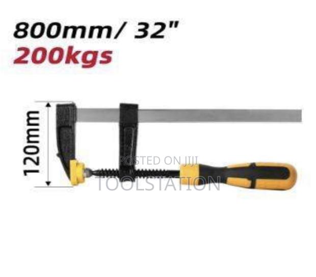 F Clamp Clamp 32 Inch 120x800mm Max Clamp Force: 2000n Edl111280