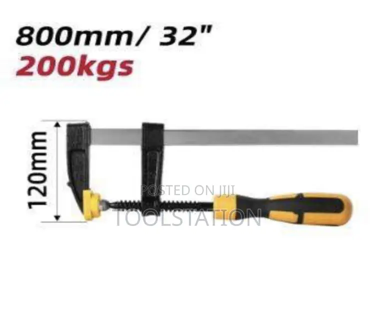 F Clamp Clamp 32 Inch 120x800mm Max Clamp Force: 2000n Edl111280