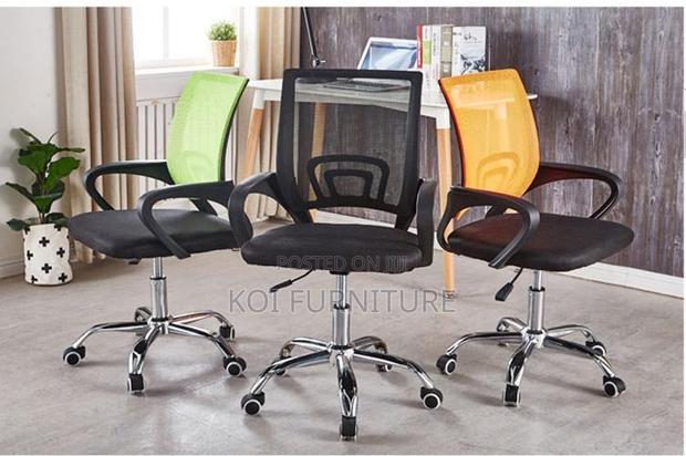 Office Chairs; Mesh Breathable Office Clerical Seats - thumbnail 2