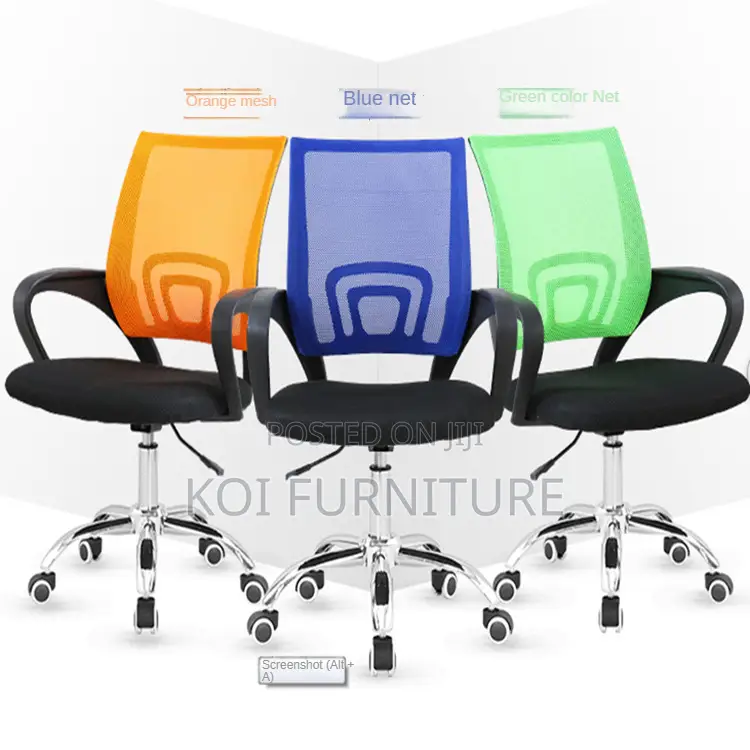 Office Chairs; Mesh Breathable Office Clerical Seats