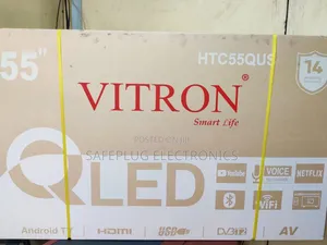Vitron 55” Qled Smart Android Tv – Uhd Frameless + Bluetooth Deal