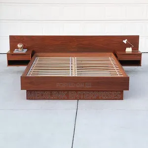Vanish Galore Beds 6*6 Mahogany Made