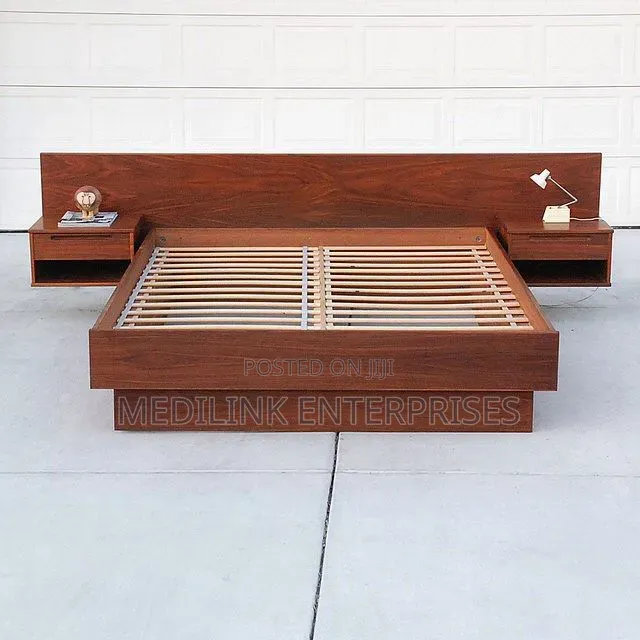 Vanish Galore Beds 6*6 Mahogany Made
