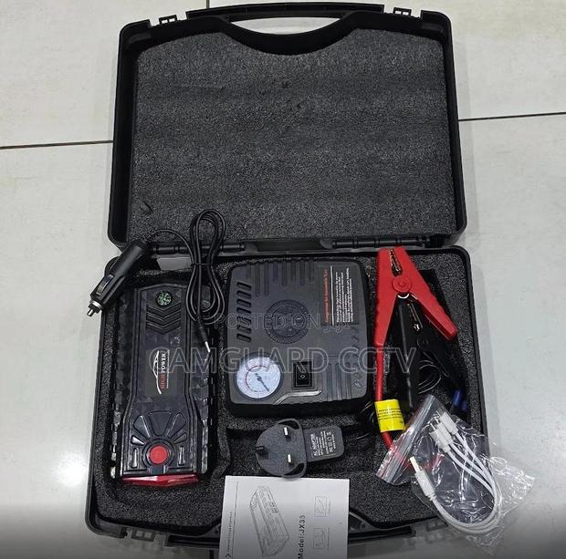 High Power Portable Car Jump Starter Kit and Air Car Jump Starter