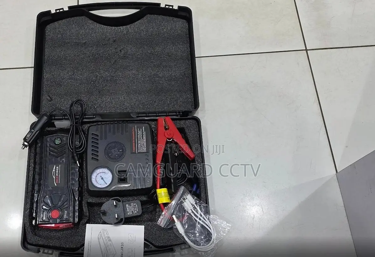 Portable Car Jump Starter Power Car Jump Starter|High-Capacity Battery