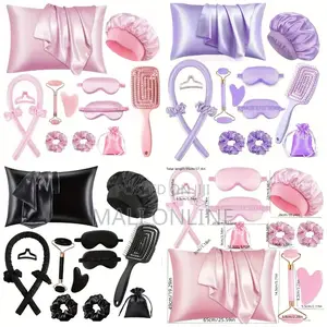 13pc Heatless Curling Set Hair Rollers Beauty Sleep Hair Styling Set