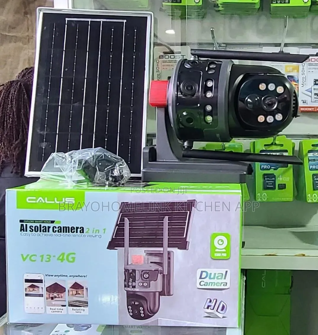 Vc13-4g Dual Lens Solar Camera
4g and Wi-Fi