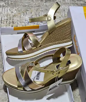 High Quality Leather Open Wedge ( Dune)*Size 37-42
