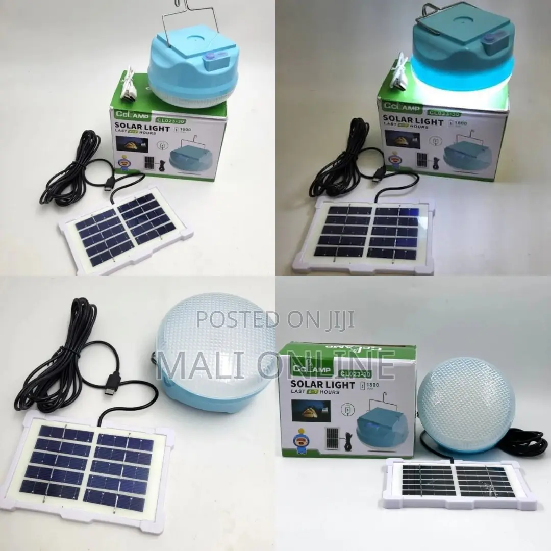 30w Solar Camping Lamp Led Lantern 3 Modes Portable Outdoor Light