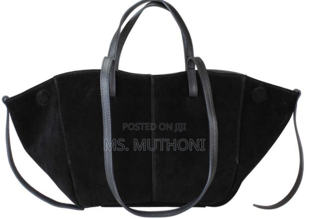 Large High Quality Suede Tote Bag - thumbnail 5