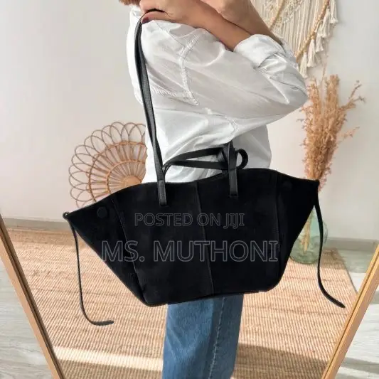 Large High Quality Suede Tote Bag