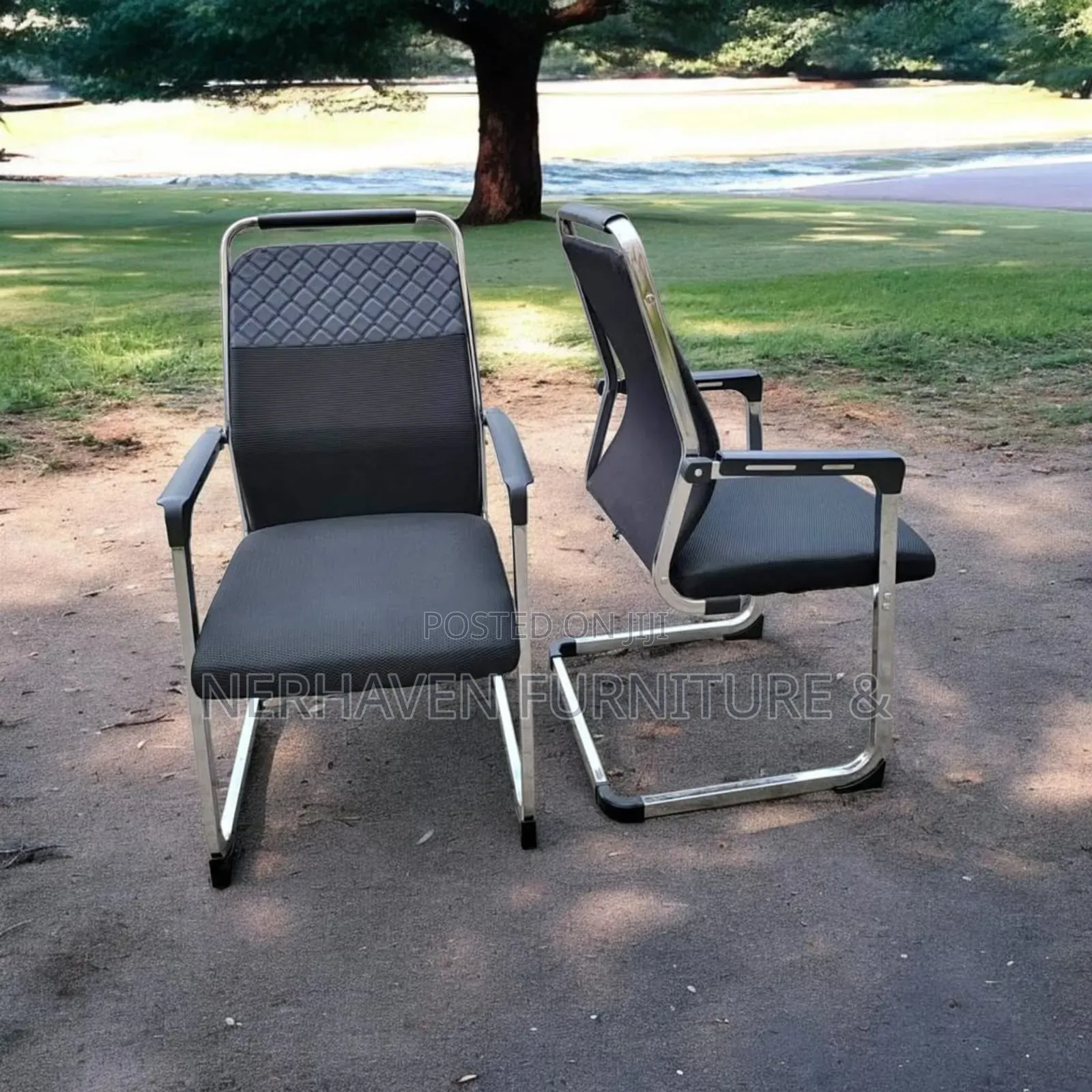 Office Waiting Chair – Comfortable Guest Seating for Reception Areas