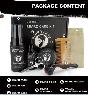 Yurhersu Sandalwood Beard Care Kit