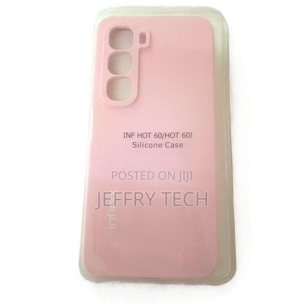 Soft Silicone Slim Fit Cover Shockproof Case for Infinix Hot 60i - Hot