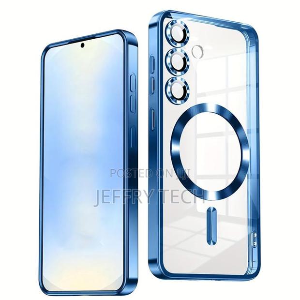 Electroplated Magsafe Case With Camera Lens for Samsung Galaxy A16