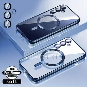 Electroplated Magsafe Case With Camera Lens for Samsung Galaxy A16