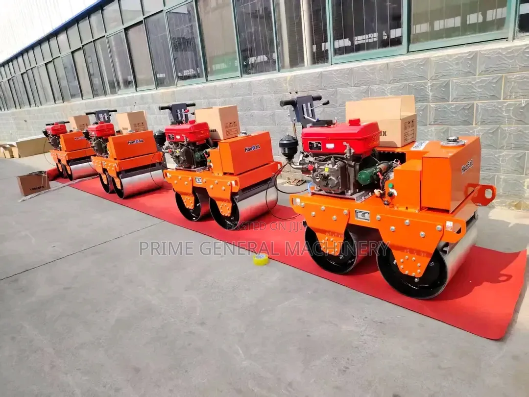 Double Drum Road Roller