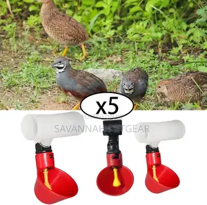 Poultry Water Drinking Cups for Chicken Hen Plastic Automatic Drinker