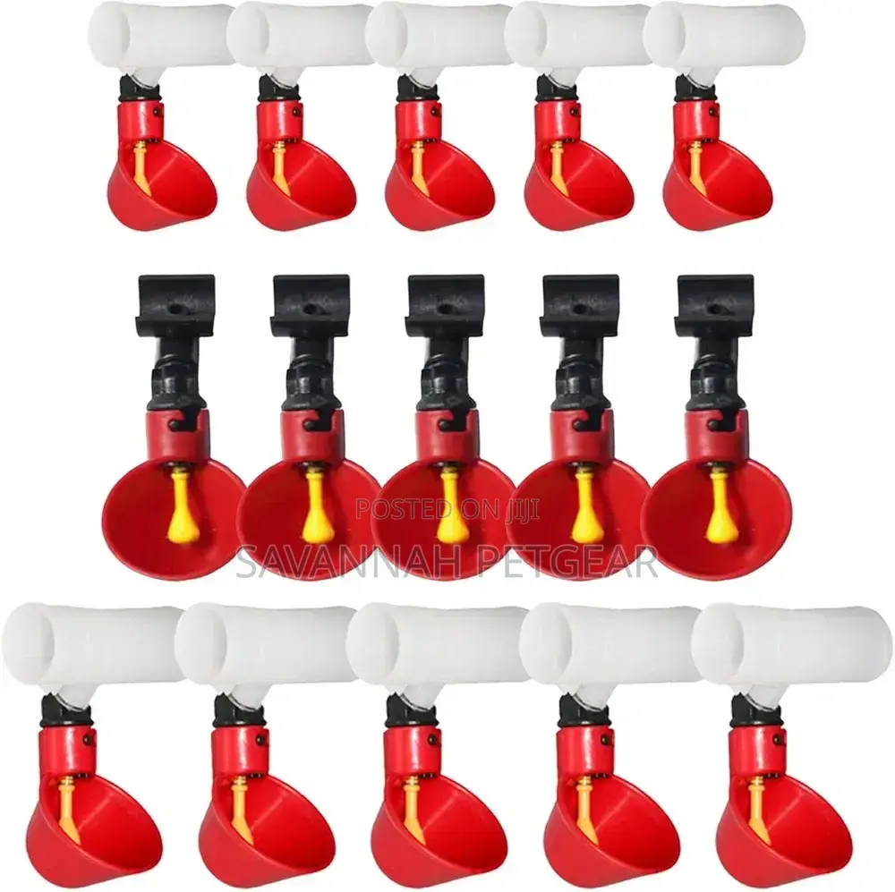 Poultry Water Drinking Cups for Chicken Hen Plastic Automatic Drinker