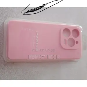 Soft Silicone Slim Fit Cover Case for Tecno Spark 20 Pro - Hot