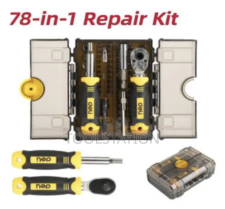 78-in-1 Ratchet Repair Tool Set Edl250078