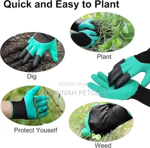 Waterproof Breathable Garden Gloves for Digging,Planting,Weeding-Pair