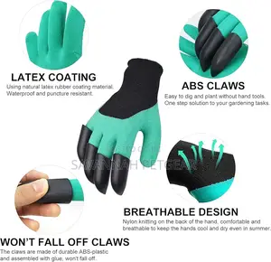 Waterproof Breathable Garden Gloves for Digging,Planting,Weeding-Pair