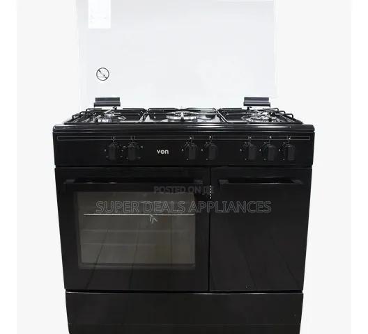 60*90 Von Vcf965031nsk Freestanding Cooker – 5 Gas Burner