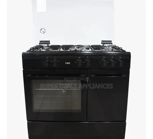 60*90 Von Vcf965031nsk Freestanding Cooker – 5 Gas Burner