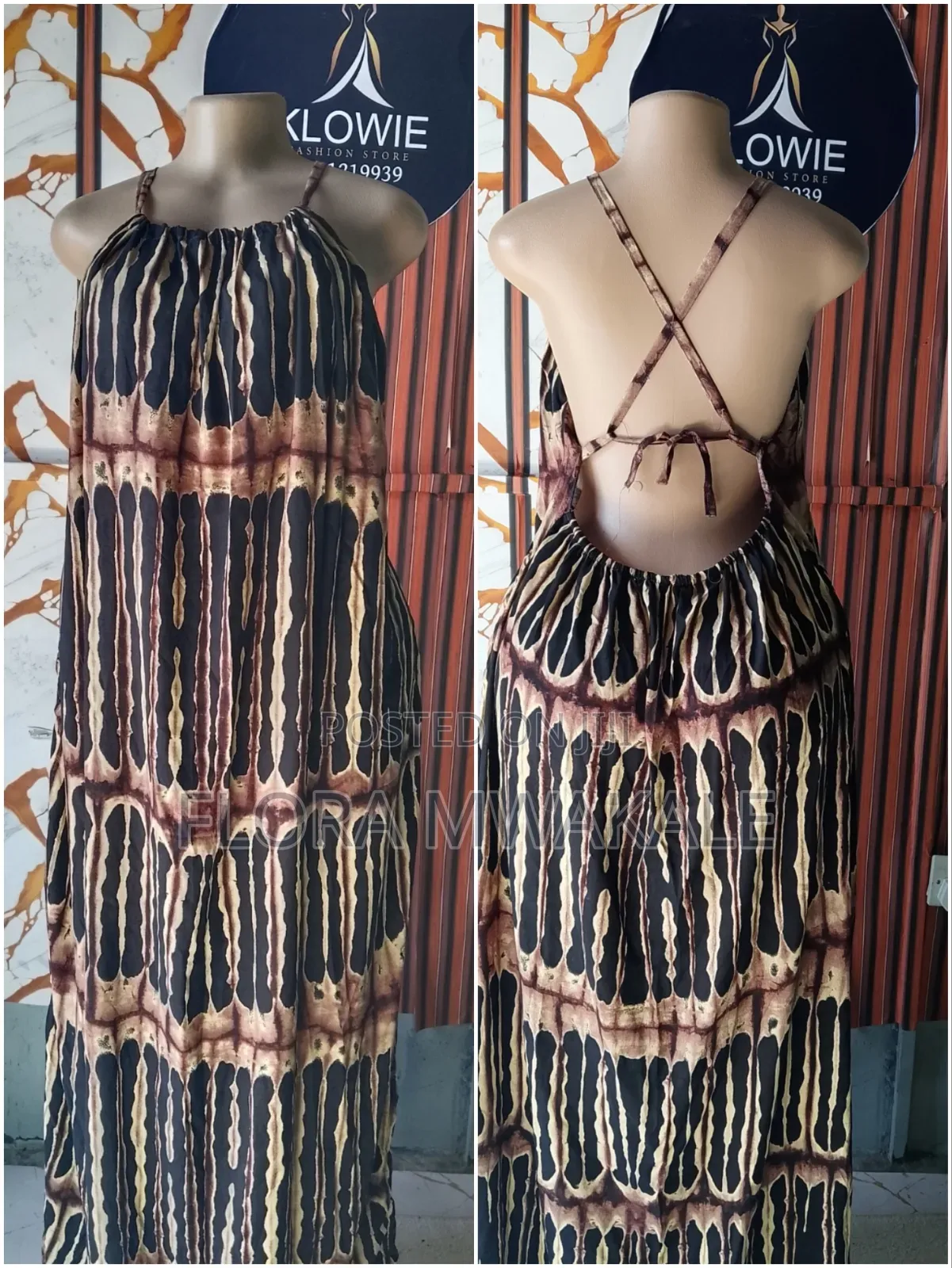 Backless Deras Dera Free Dresses Kaftans