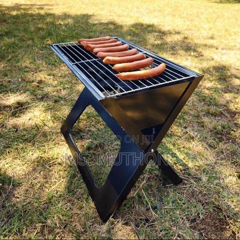 Minimalist Portable X Charcoal BBQ Grill - thumbnail 2