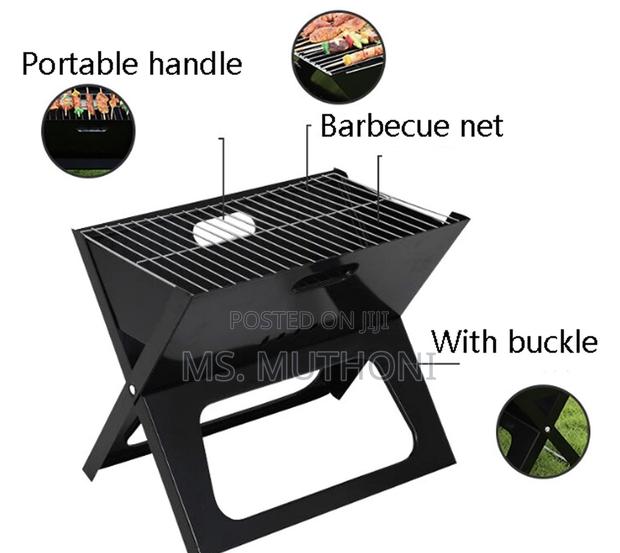 Minimalist Portable X Charcoal BBQ Grill - thumbnail 4