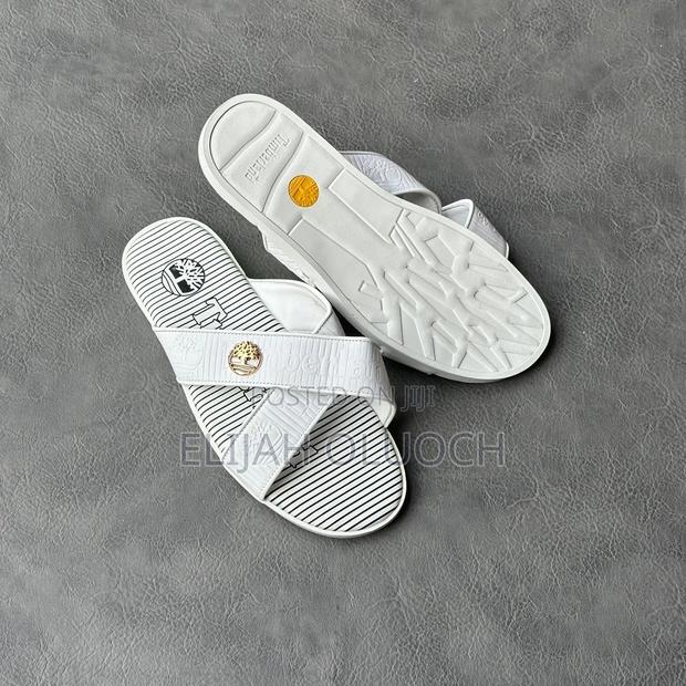 Timberland White Leather Sandals - thumbnail 3