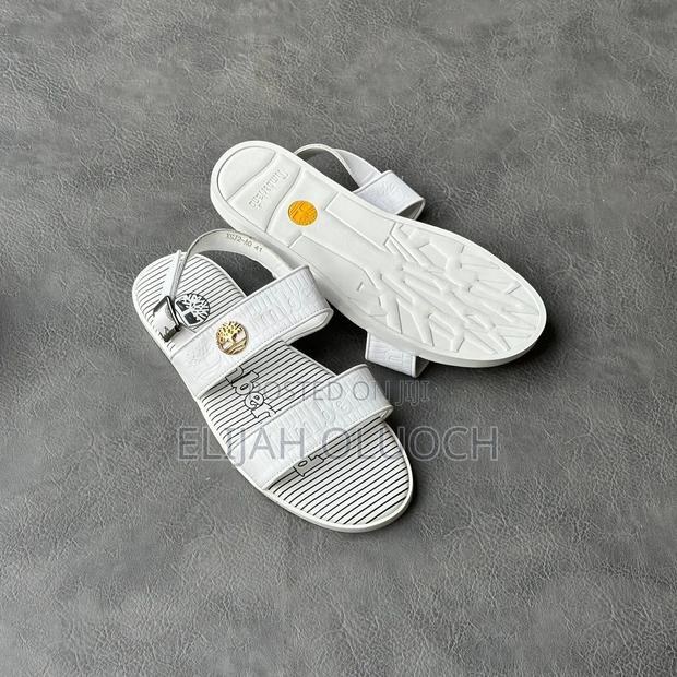 Timberland White Leather Sandals - thumbnail 5