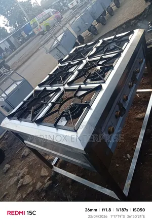 Jiko for Commercial Kitchens, 6 Burners