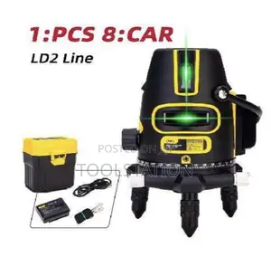 Self-Leveling 2 Line Laser Green Laser Working Range: 0~10 M Edl332302