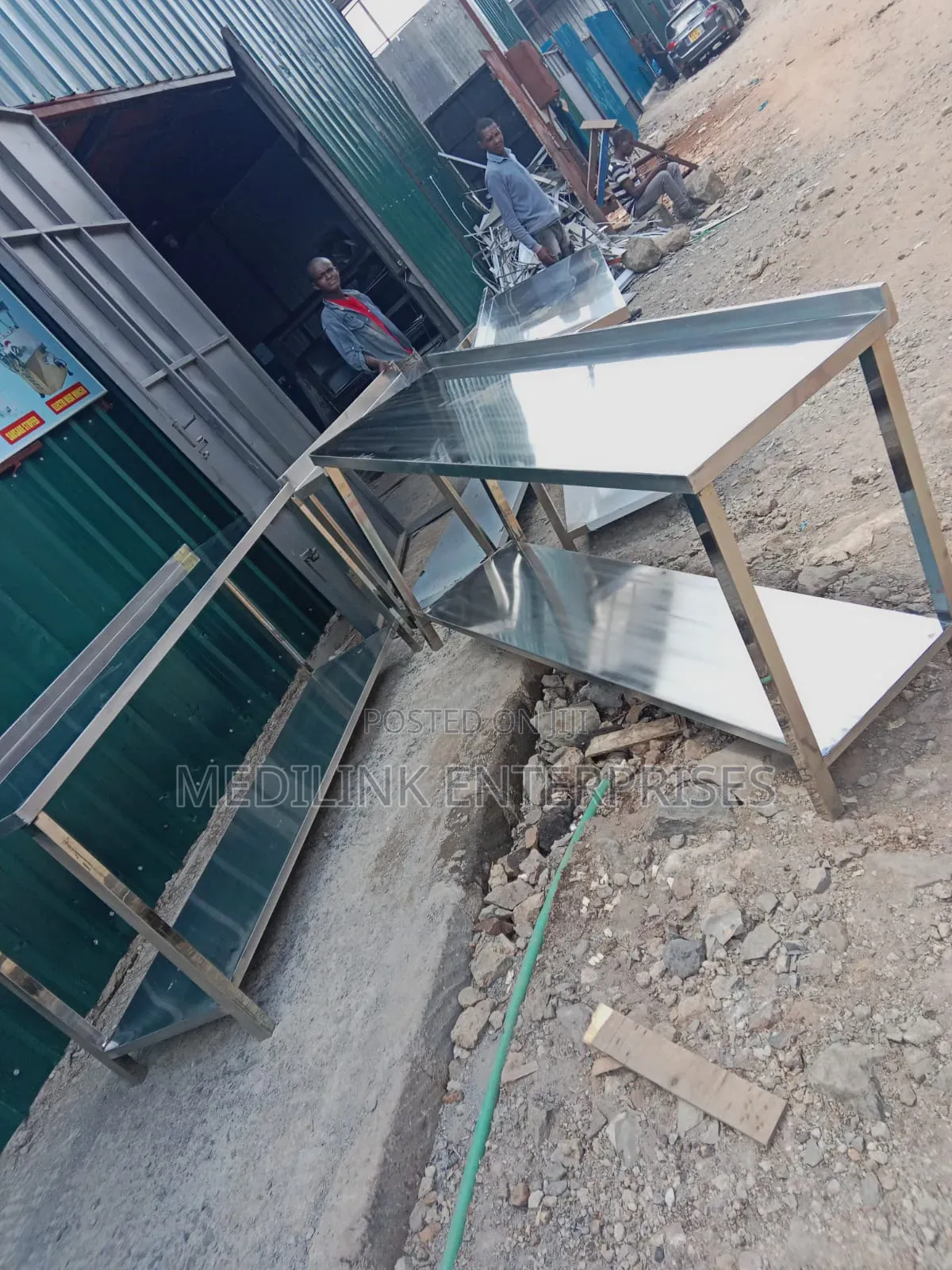 Ss 304 Stainless Steel Commercial Package Tables 5*2