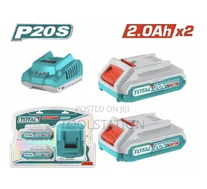 Lithium-Ion 2 X 2ah Batteries and Charger Kit Tfbcpk1222