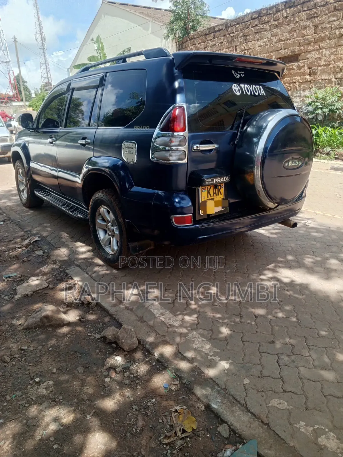 Toyota Land Cruiser Prado 2003 Blue